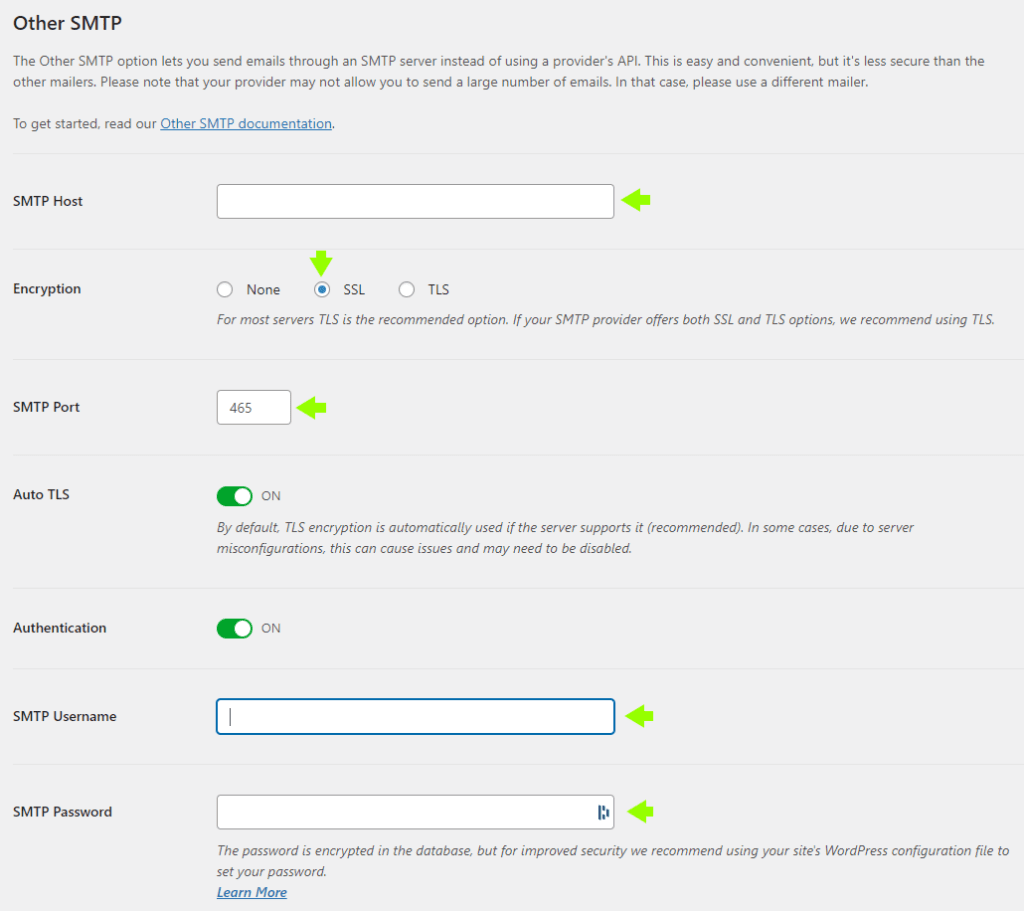 2023 03 WP Mail SMTP nustatymu ivedimas 1024x911